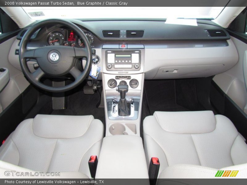 Blue Graphite / Classic Gray 2008 Volkswagen Passat Turbo Sedan