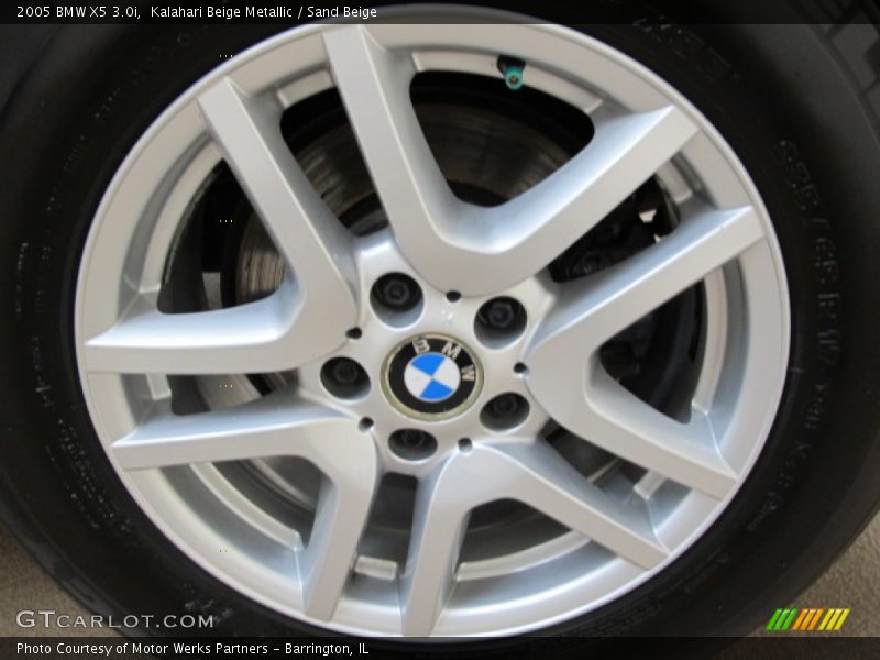 Kalahari Beige Metallic / Sand Beige 2005 BMW X5 3.0i