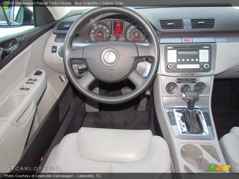 Blue Graphite / Classic Gray 2008 Volkswagen Passat Turbo Sedan