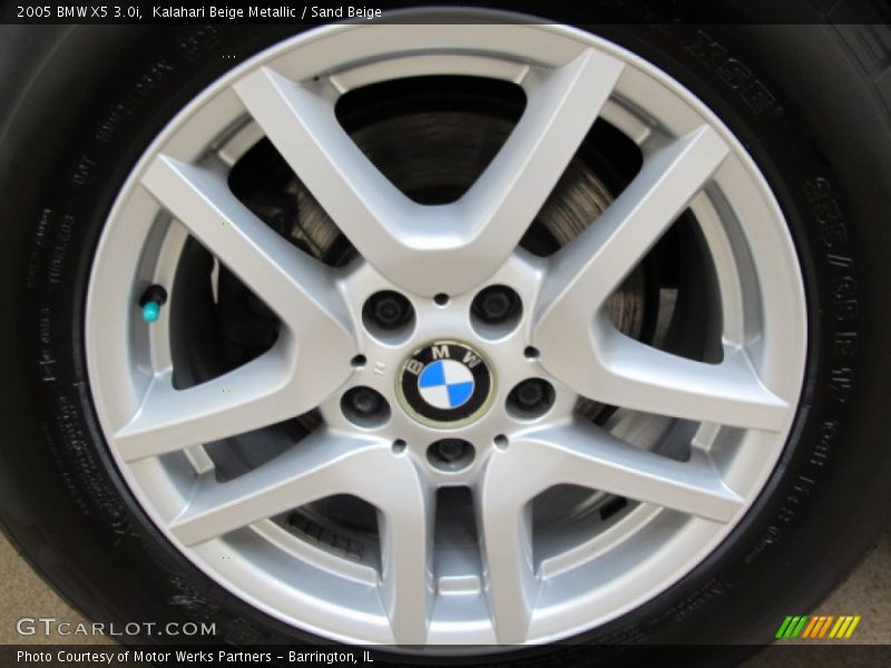 Kalahari Beige Metallic / Sand Beige 2005 BMW X5 3.0i