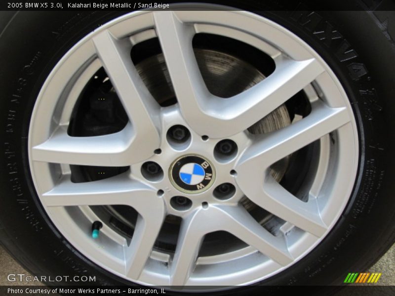 Kalahari Beige Metallic / Sand Beige 2005 BMW X5 3.0i