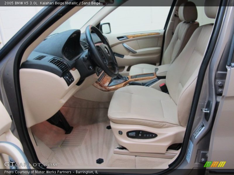 Kalahari Beige Metallic / Sand Beige 2005 BMW X5 3.0i