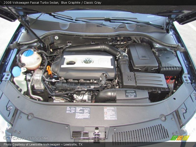 Blue Graphite / Classic Gray 2008 Volkswagen Passat Turbo Sedan