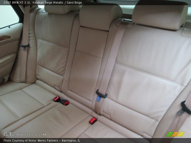 Kalahari Beige Metallic / Sand Beige 2005 BMW X5 3.0i