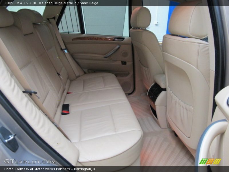 Kalahari Beige Metallic / Sand Beige 2005 BMW X5 3.0i