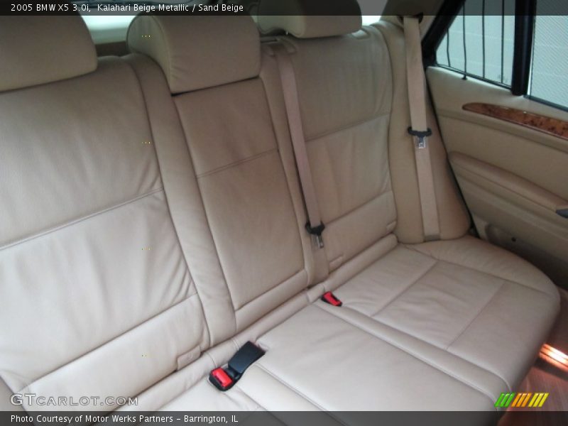 Kalahari Beige Metallic / Sand Beige 2005 BMW X5 3.0i