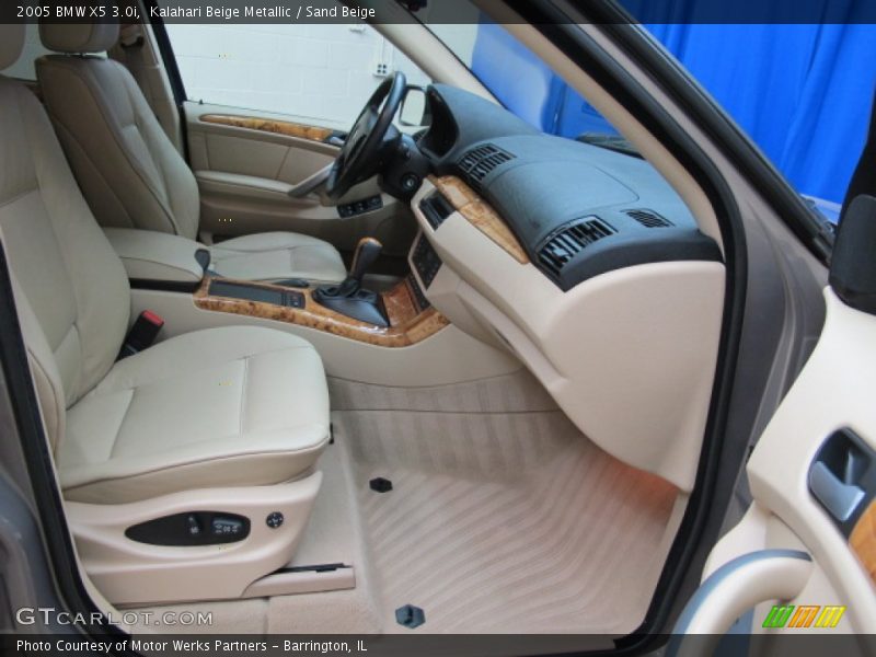 Kalahari Beige Metallic / Sand Beige 2005 BMW X5 3.0i