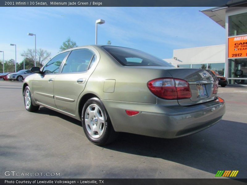 Millenium Jade Green / Beige 2001 Infiniti I 30 Sedan