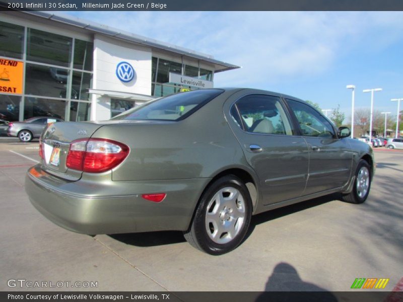 Millenium Jade Green / Beige 2001 Infiniti I 30 Sedan