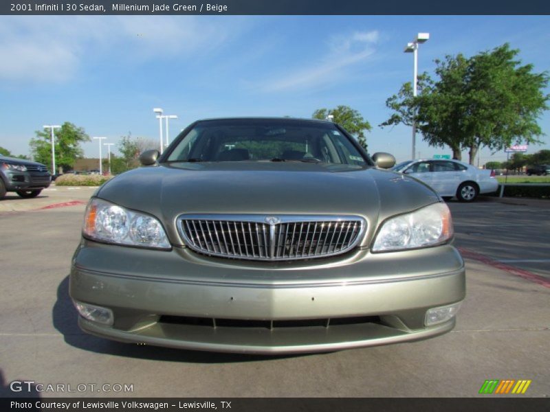 Millenium Jade Green / Beige 2001 Infiniti I 30 Sedan