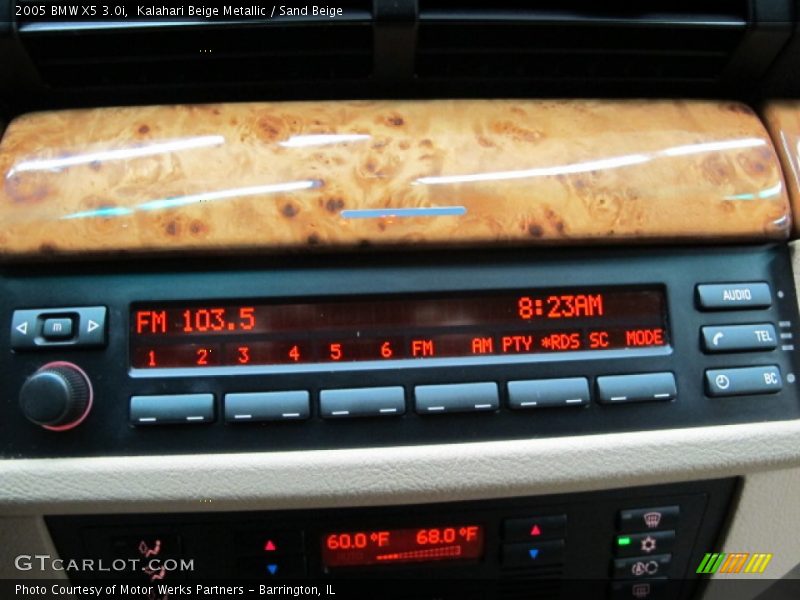 Kalahari Beige Metallic / Sand Beige 2005 BMW X5 3.0i