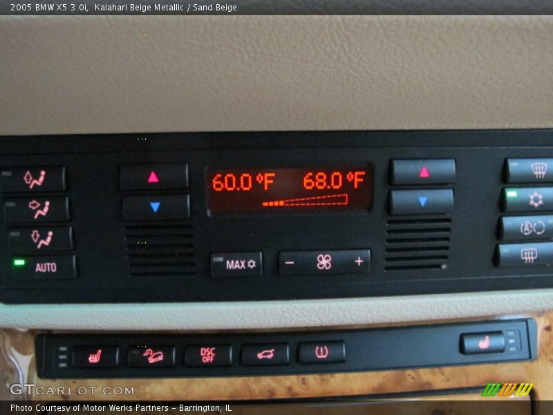 Kalahari Beige Metallic / Sand Beige 2005 BMW X5 3.0i