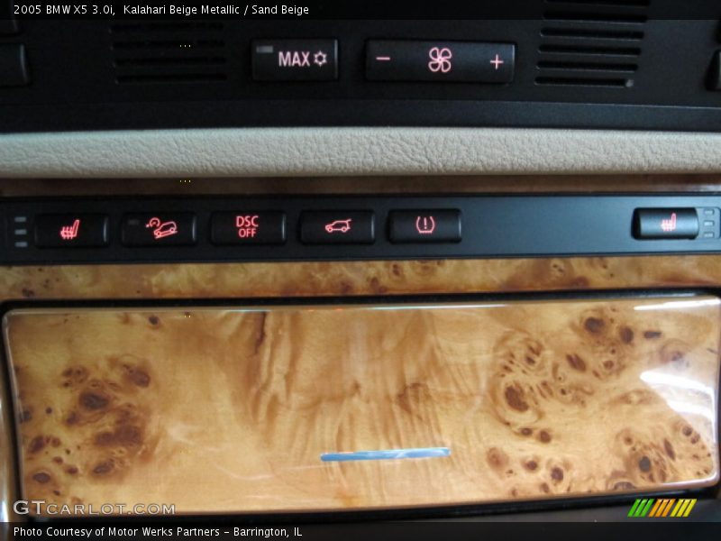 Kalahari Beige Metallic / Sand Beige 2005 BMW X5 3.0i