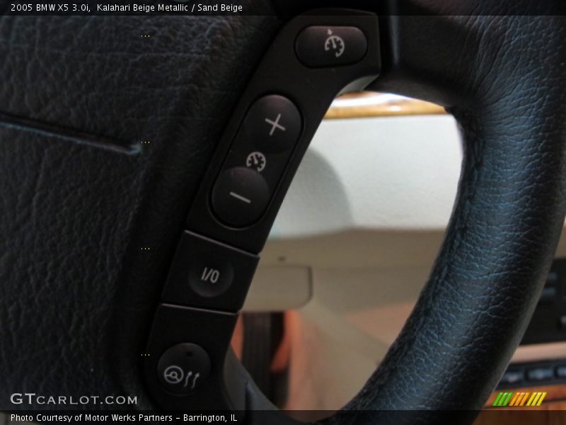 Kalahari Beige Metallic / Sand Beige 2005 BMW X5 3.0i