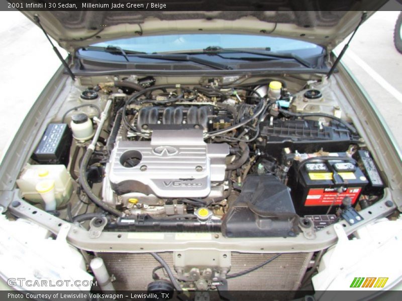 Millenium Jade Green / Beige 2001 Infiniti I 30 Sedan