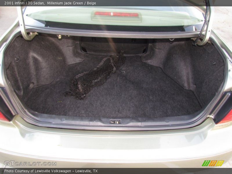 Millenium Jade Green / Beige 2001 Infiniti I 30 Sedan