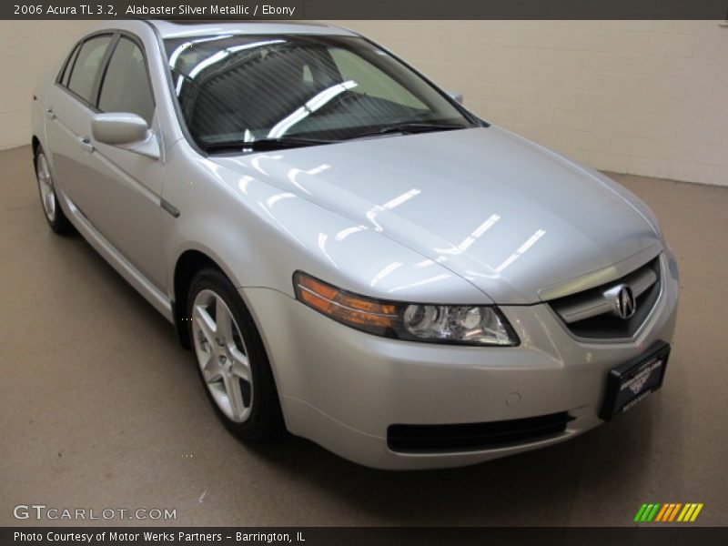 Alabaster Silver Metallic / Ebony 2006 Acura TL 3.2