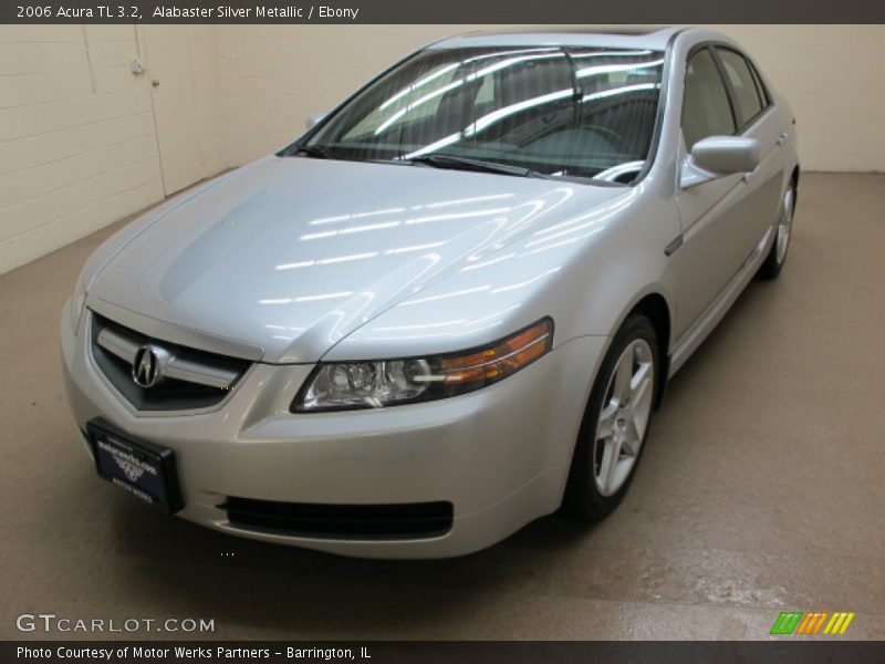 Alabaster Silver Metallic / Ebony 2006 Acura TL 3.2