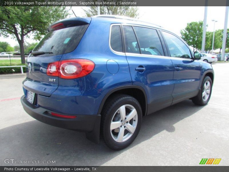 Sapphire Blue Metallic / Sandstone 2010 Volkswagen Tiguan Wolfsburg Edition