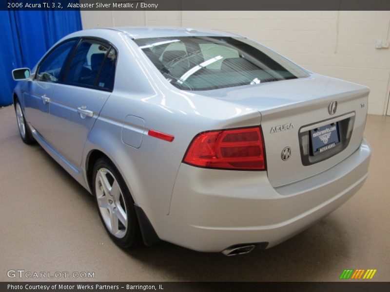 Alabaster Silver Metallic / Ebony 2006 Acura TL 3.2
