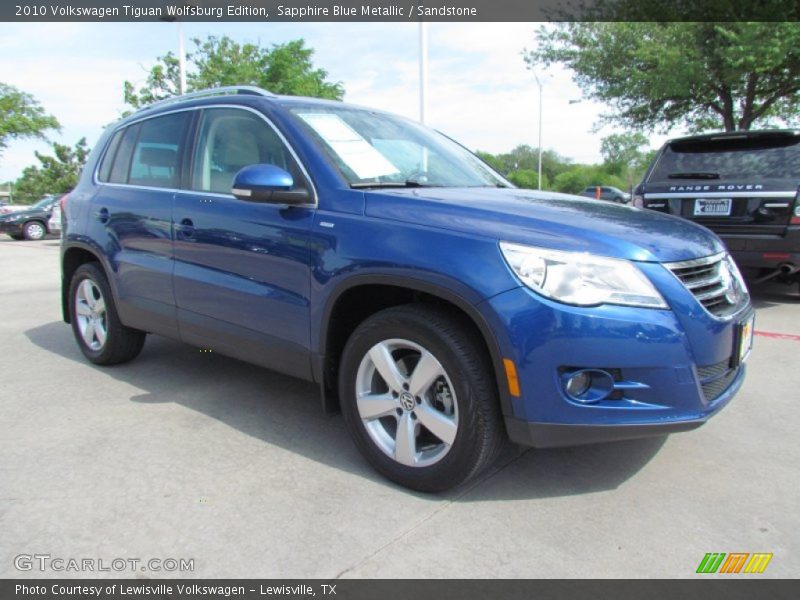 Front 3/4 View of 2010 Tiguan Wolfsburg Edition