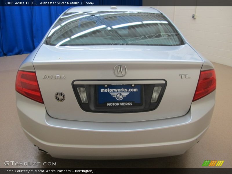 Alabaster Silver Metallic / Ebony 2006 Acura TL 3.2