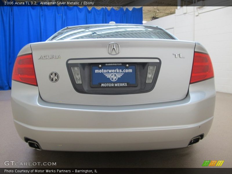Alabaster Silver Metallic / Ebony 2006 Acura TL 3.2