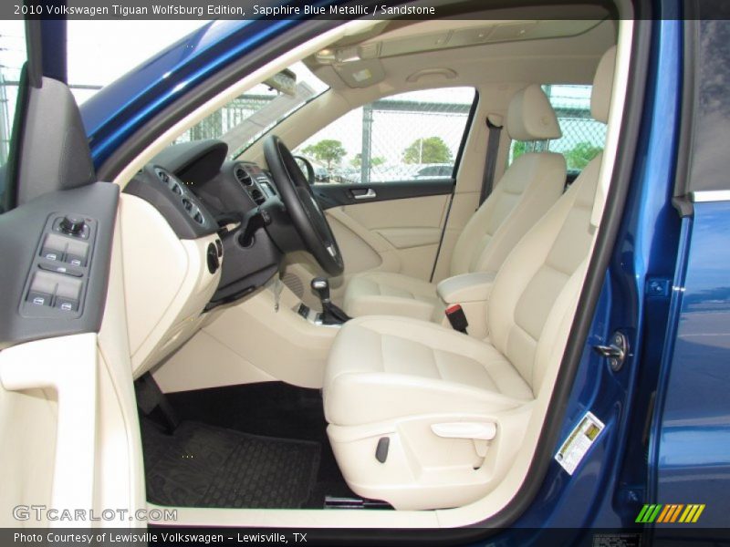  2010 Tiguan Wolfsburg Edition Sandstone Interior