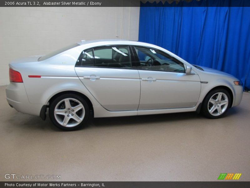Alabaster Silver Metallic / Ebony 2006 Acura TL 3.2
