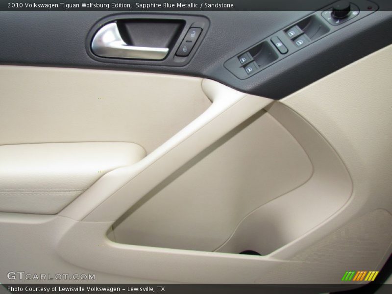 Sapphire Blue Metallic / Sandstone 2010 Volkswagen Tiguan Wolfsburg Edition
