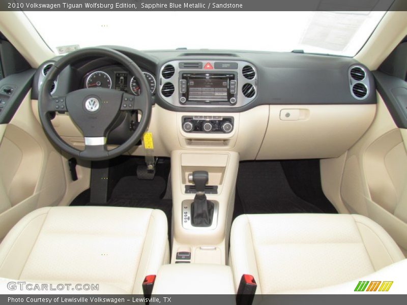 Dashboard of 2010 Tiguan Wolfsburg Edition