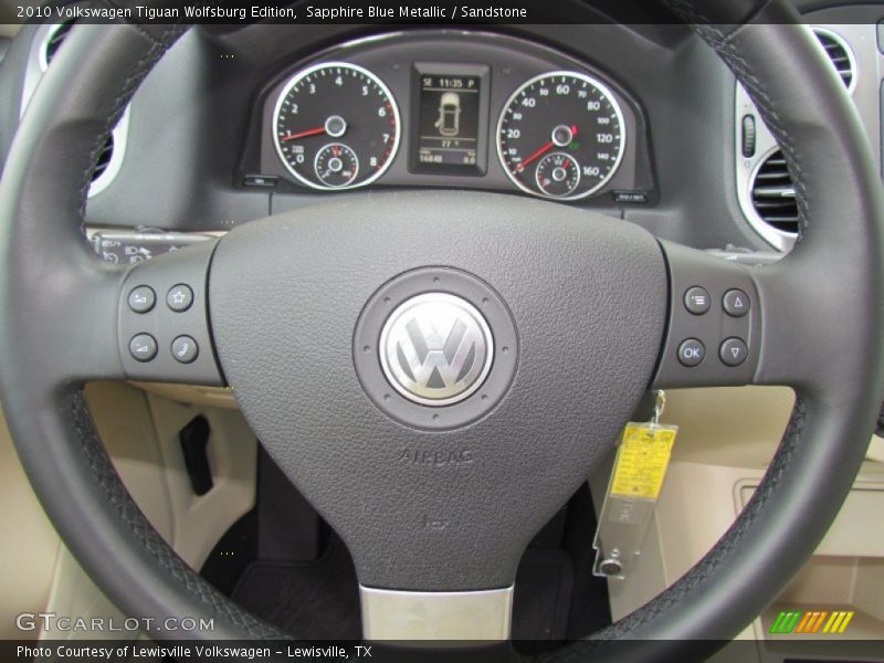  2010 Tiguan Wolfsburg Edition Steering Wheel