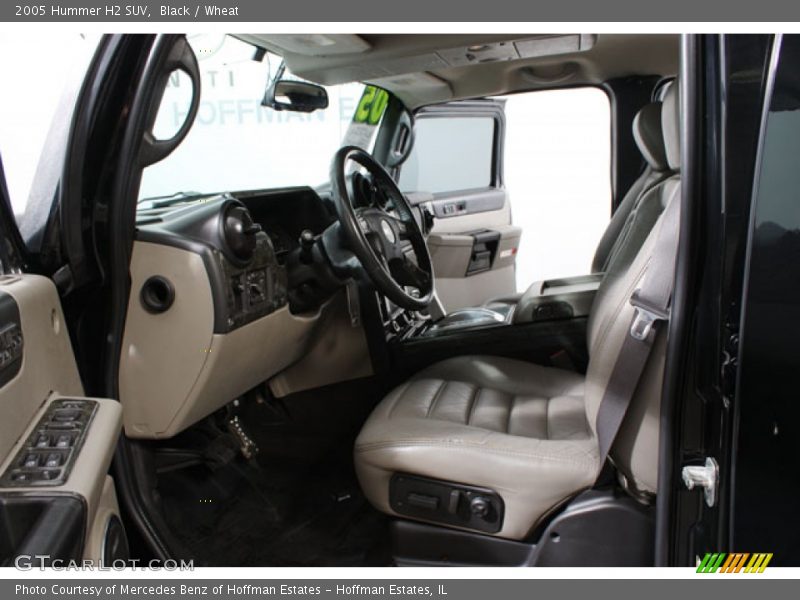  2005 H2 SUV Wheat Interior