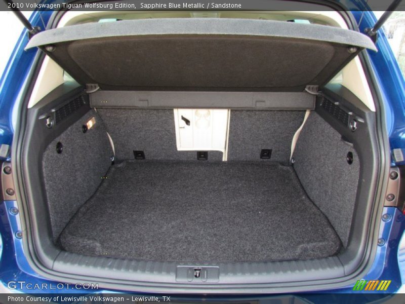  2010 Tiguan Wolfsburg Edition Trunk