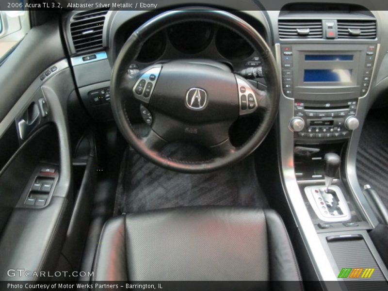 Alabaster Silver Metallic / Ebony 2006 Acura TL 3.2