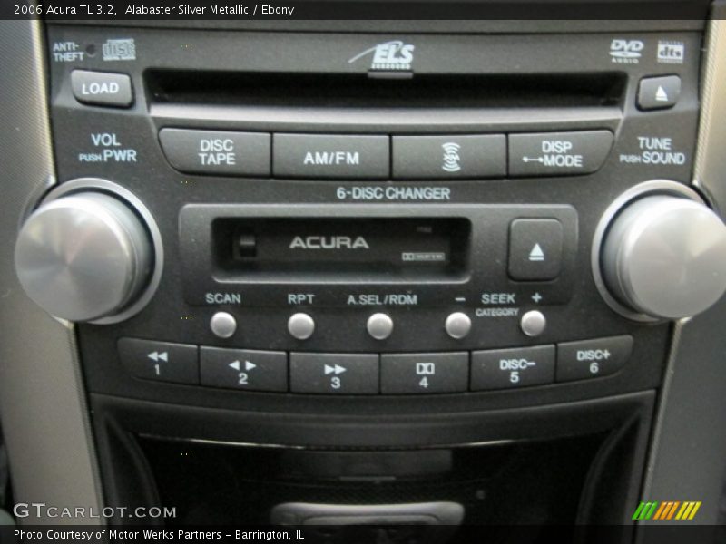 Alabaster Silver Metallic / Ebony 2006 Acura TL 3.2