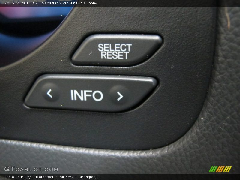 Alabaster Silver Metallic / Ebony 2006 Acura TL 3.2