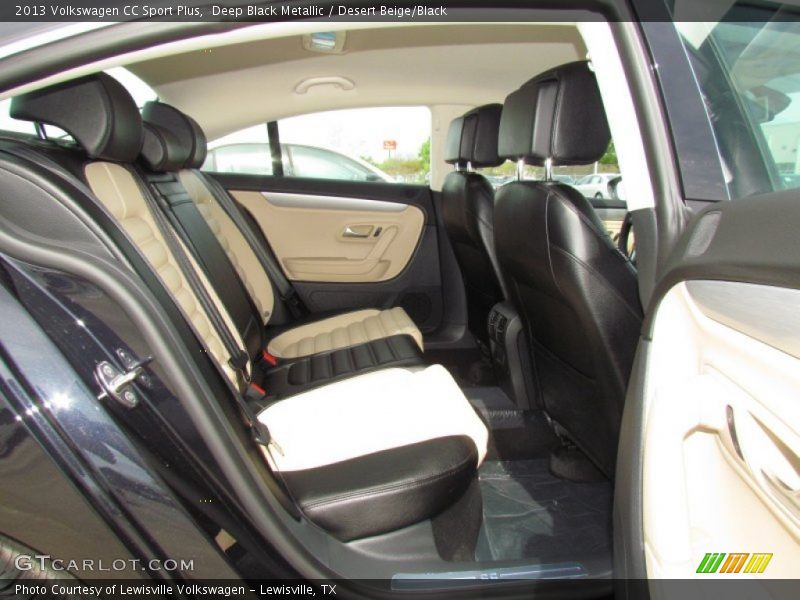  2013 CC Sport Plus Desert Beige/Black Interior