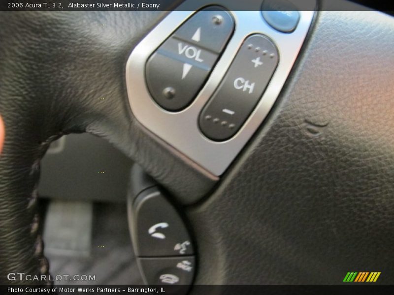 Alabaster Silver Metallic / Ebony 2006 Acura TL 3.2