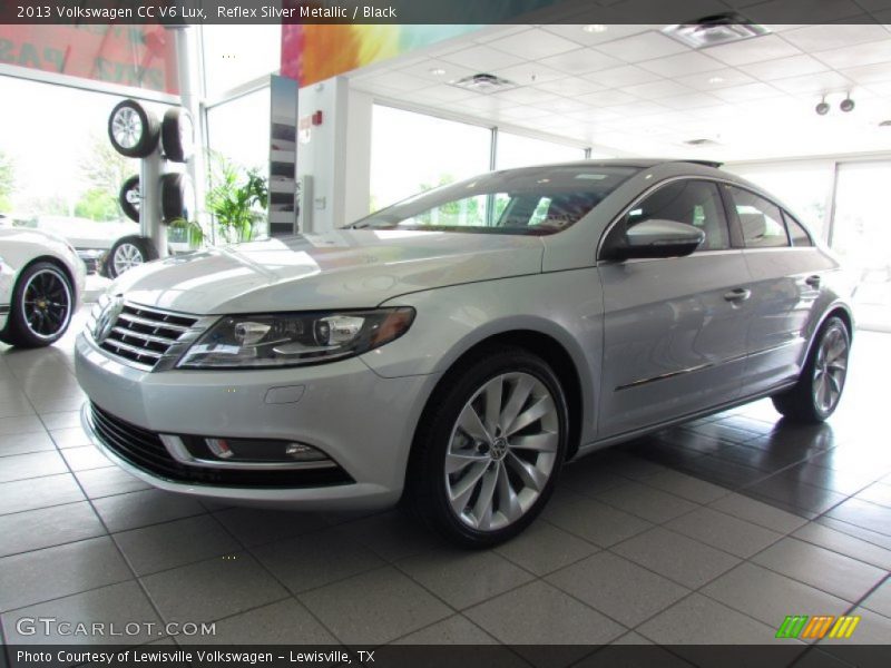 Reflex Silver Metallic / Black 2013 Volkswagen CC V6 Lux