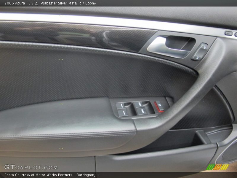 Alabaster Silver Metallic / Ebony 2006 Acura TL 3.2