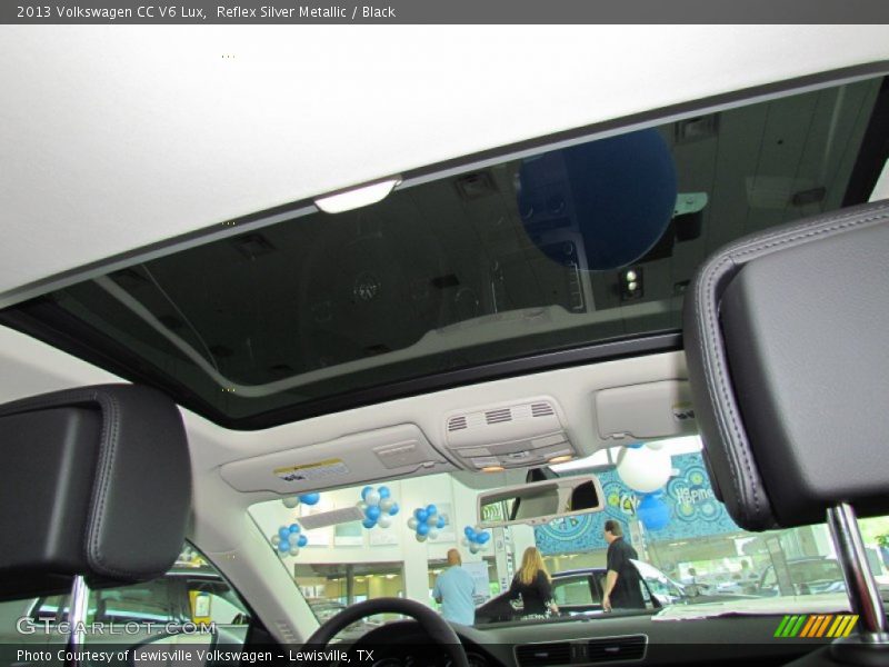 Reflex Silver Metallic / Black 2013 Volkswagen CC V6 Lux