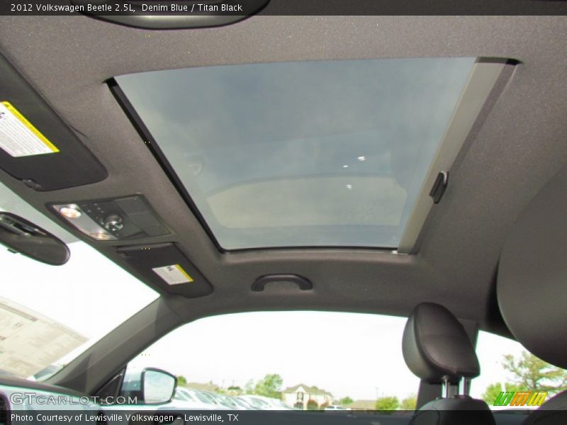 Sunroof of 2012 Beetle 2.5L