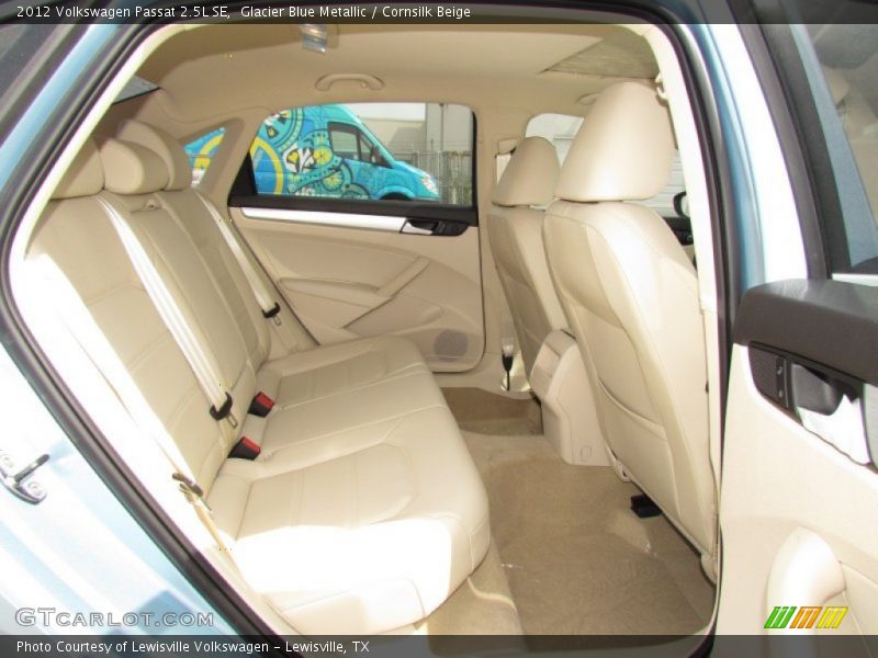 Glacier Blue Metallic / Cornsilk Beige 2012 Volkswagen Passat 2.5L SE