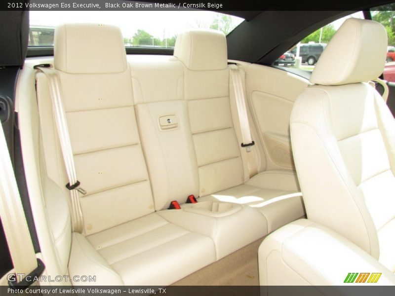 Black Oak Brown Metallic / Cornsilk Beige 2012 Volkswagen Eos Executive