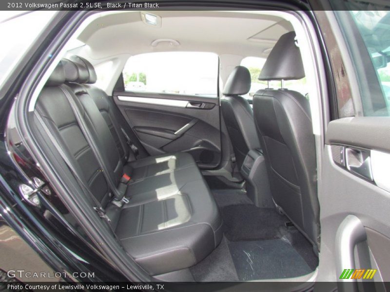 Black / Titan Black 2012 Volkswagen Passat 2.5L SE