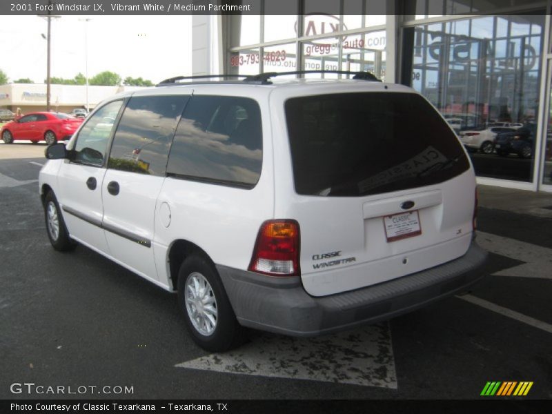 Vibrant White / Medium Parchment 2001 Ford Windstar LX