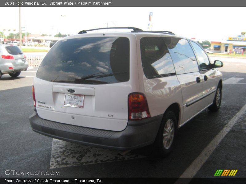 Vibrant White / Medium Parchment 2001 Ford Windstar LX