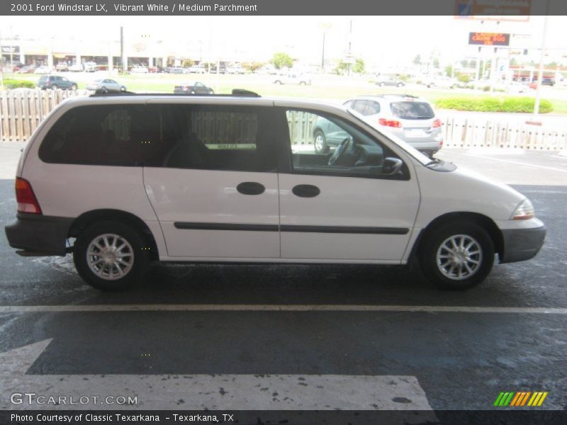 Vibrant White / Medium Parchment 2001 Ford Windstar LX