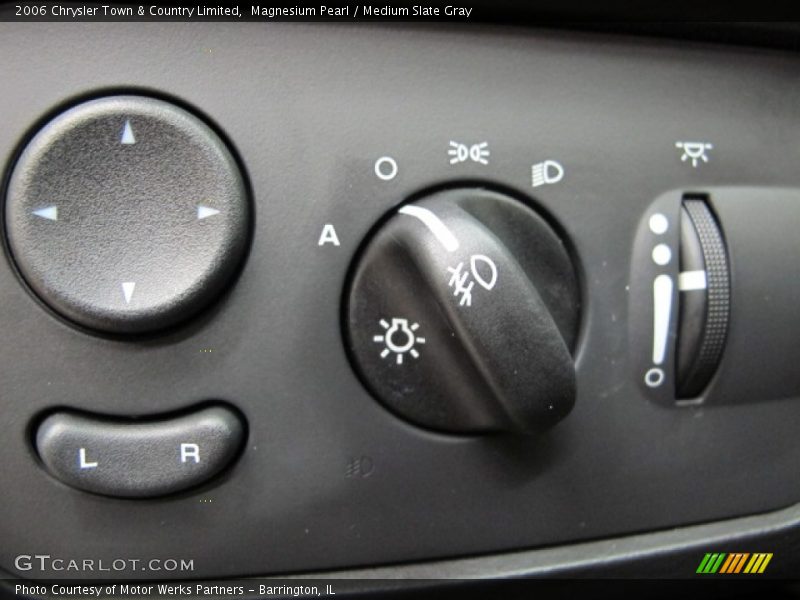 Controls of 2006 Town & Country Limited